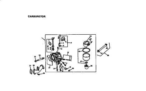 Engine 5 Diagram and Parts List for 28Q777-0662-A1  Briggs and Stratton Engine